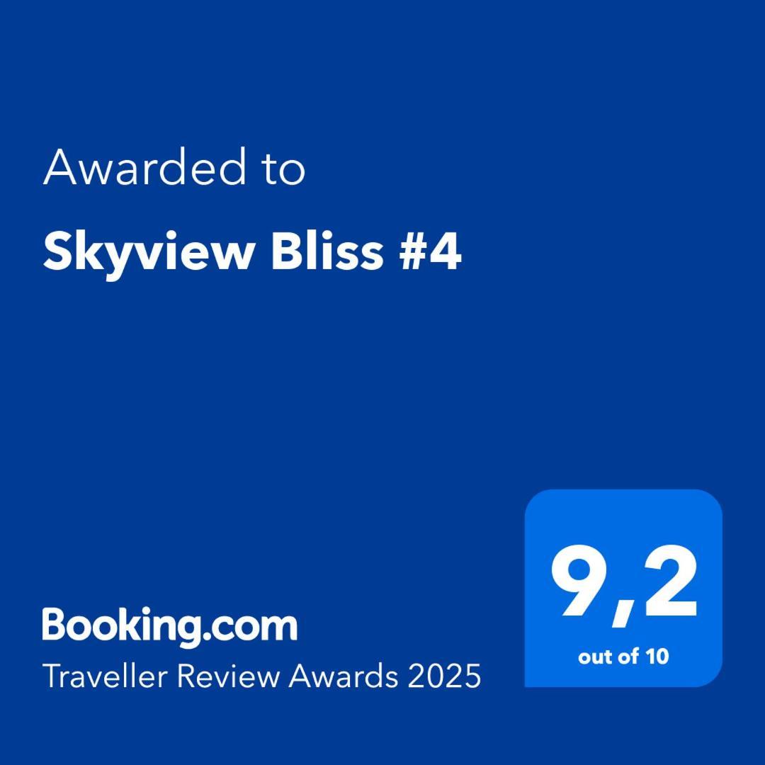 Skyview Bliss #4 Apartman Szaloniki Kültér fotó
